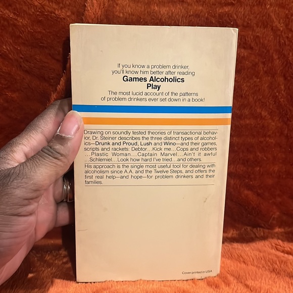 Games Alcoholics play ( copyright 1981 ) - Picture 2 of 9